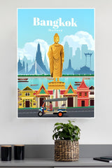 Bangkok Poster | CIty Posters