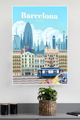 Barcelona Poster | CIty Posters