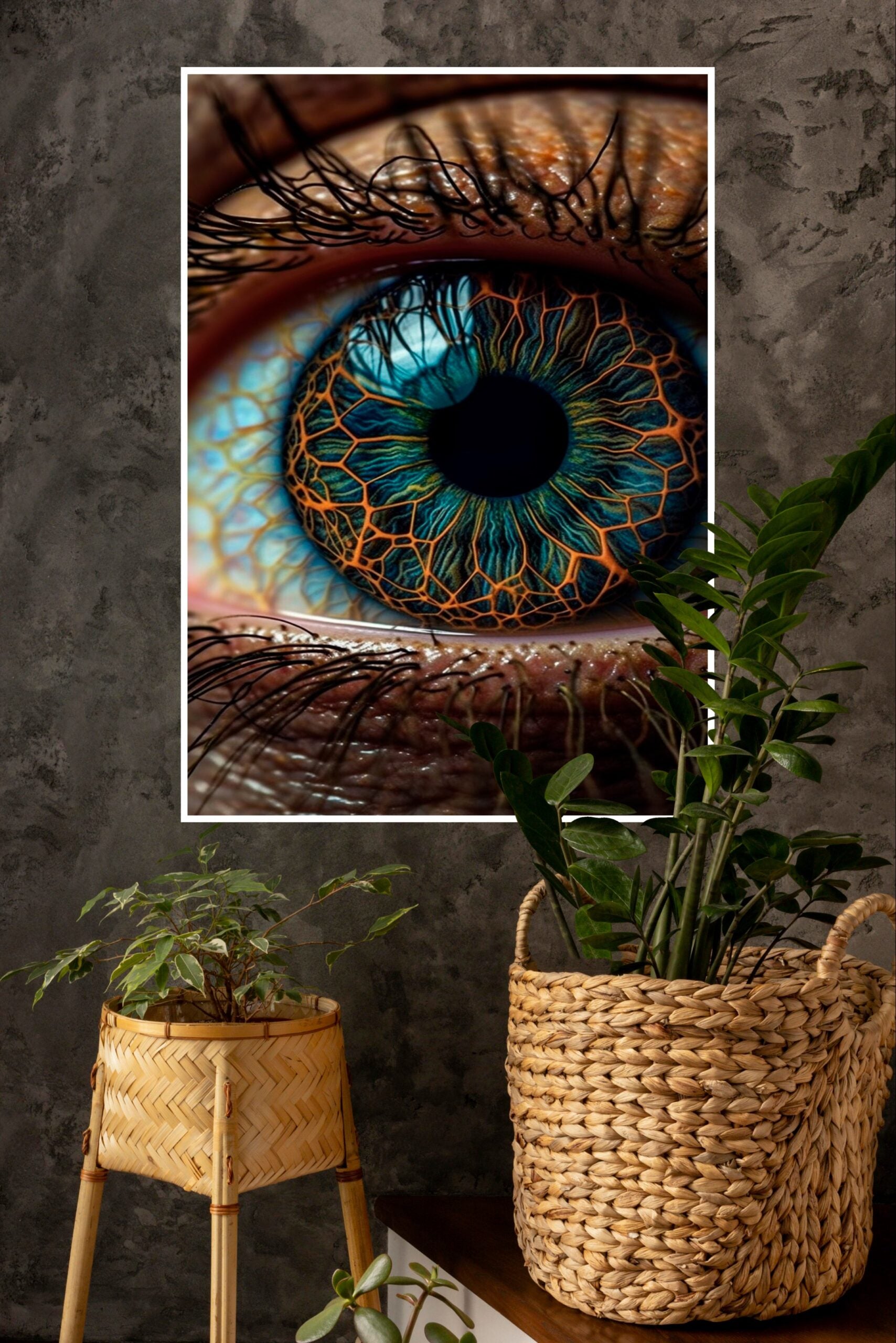 Beautiful Brown Eye Poster | Eyes Posters