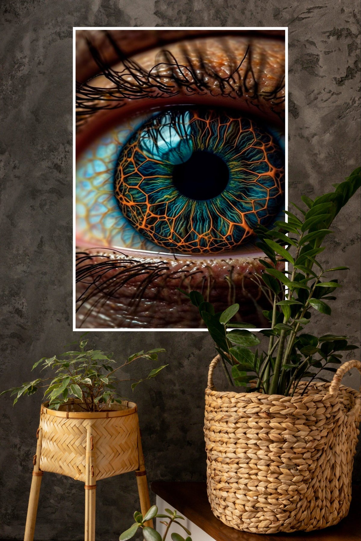 Beautiful Brown Eye Poster | Eyes Posters