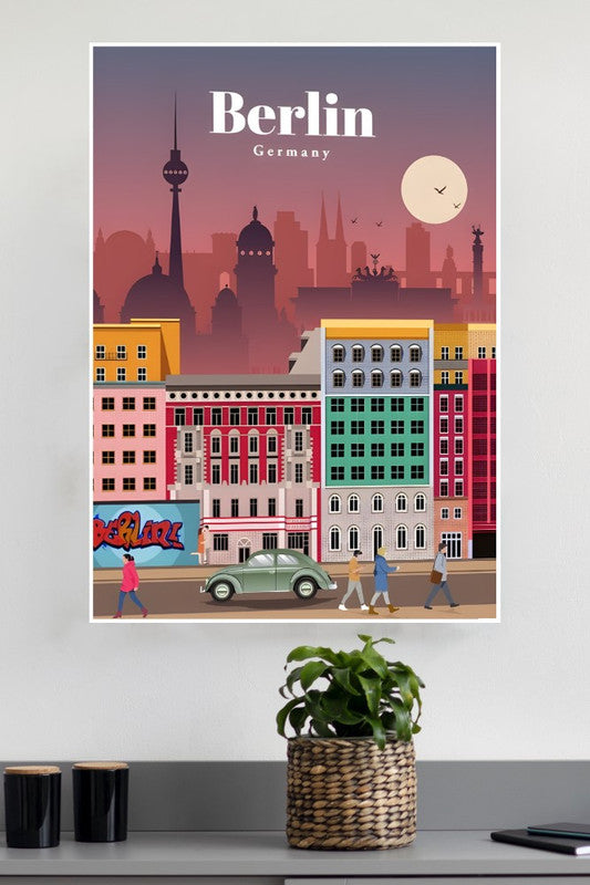 Berlin CIty Poster | CIty Posters