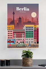 Berlin CIty Poster | CIty Posters
