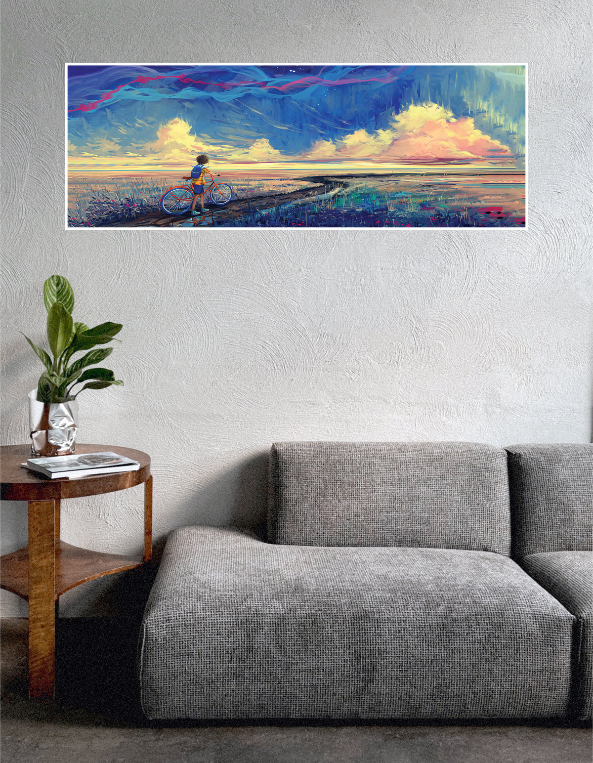 Bicycle fantasy art Poster | Big Infinity Poster