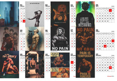 Bodybuilding Premium Table Desk Calendar