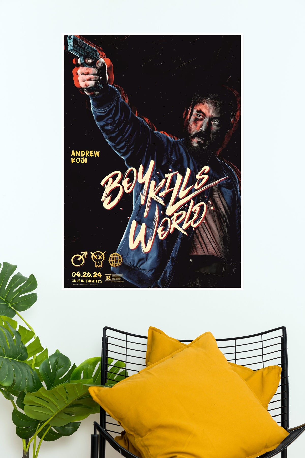 Boy Kills World Poster | Hollywood Movies Posters