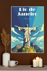 Brazil Rio De Janeiro Poster | CIty Posters