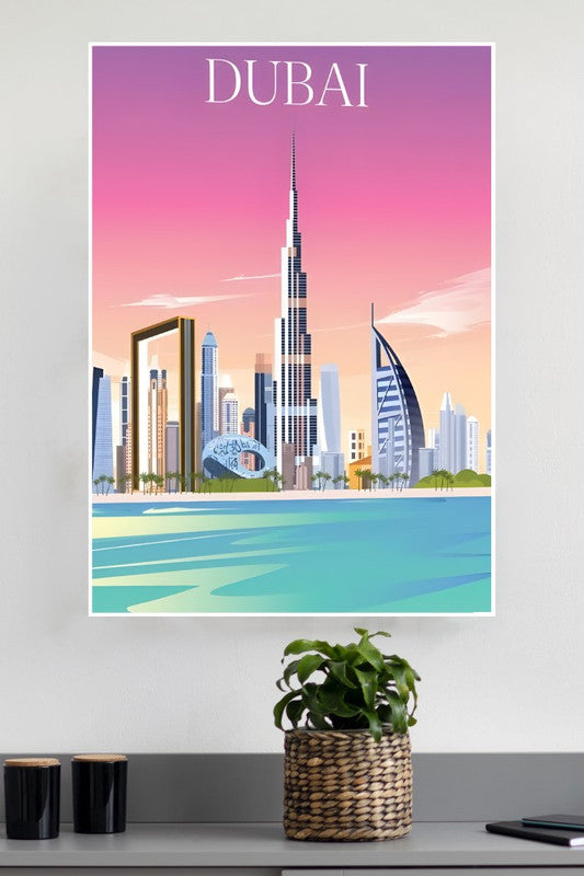 Burj Khalifa Poster | CIty Posters