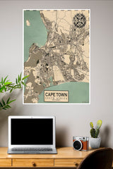 Cape Town Poster | Map Posters