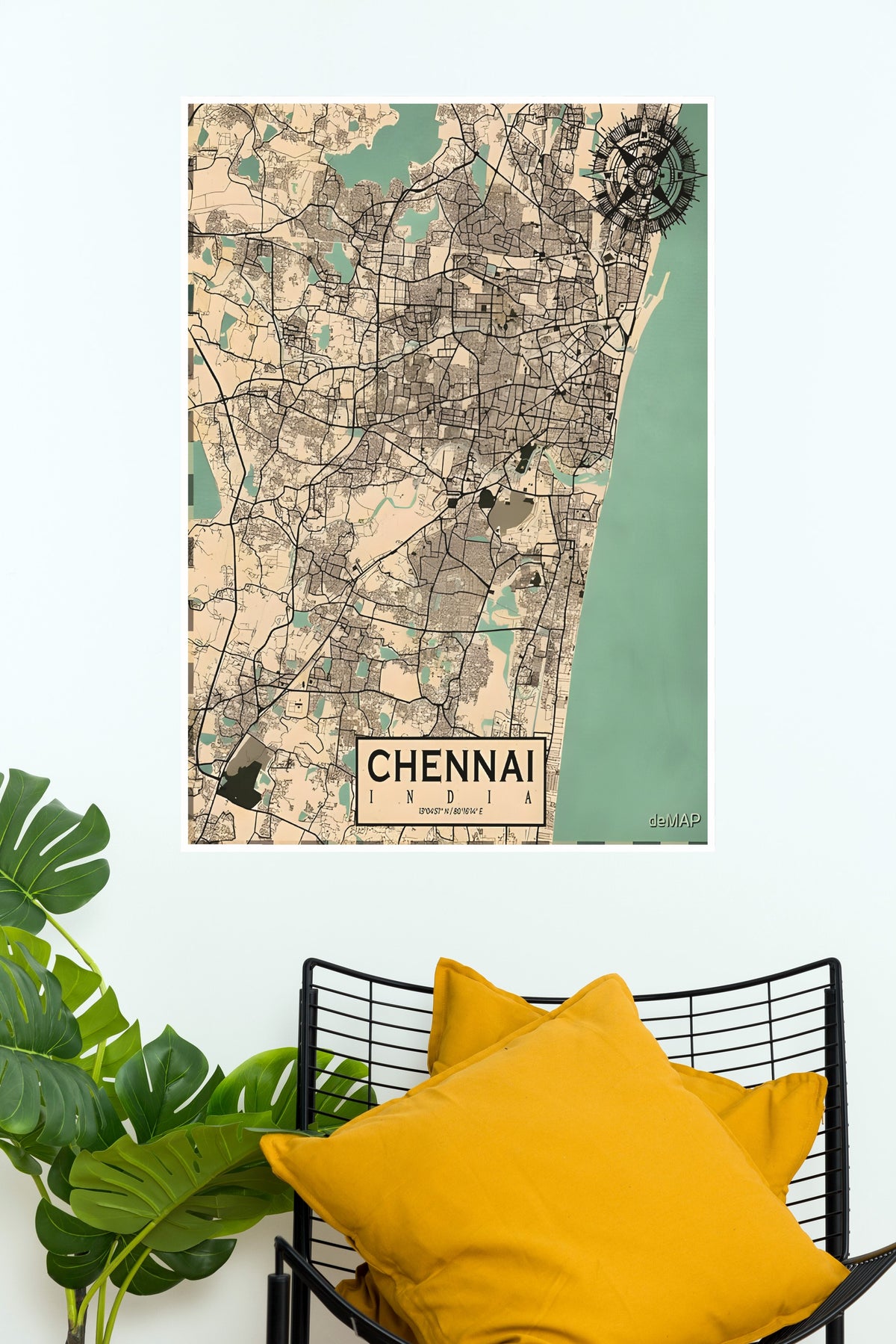 Chennai Poster | Map Posters