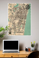 Chennai Poster | Map Posters