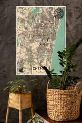 Chennai Poster | Map Posters