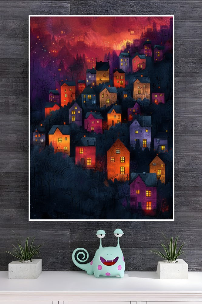 City Lights Poster | Art Posters
