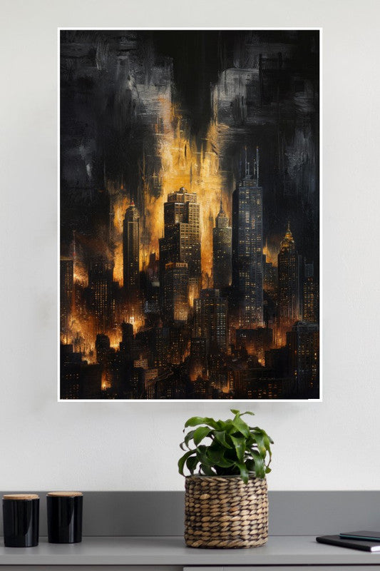CItyscapes Art Poster | CIty Posters
