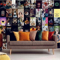Coffee Day Wall Collage Kit - A4 Size Wall Posters Set