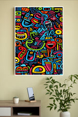 Colorful Abstract Pattern Poster | Art Posters
