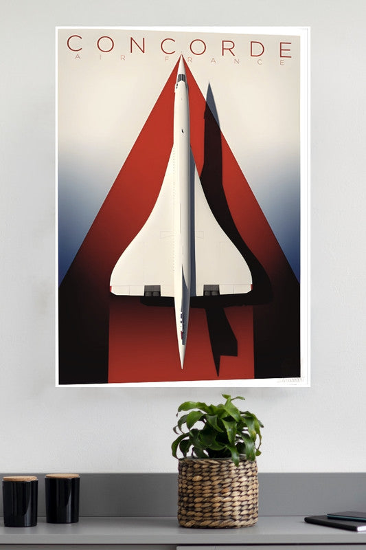 Concorde Poster | Fighter Plan Posters