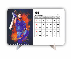 Cricket KING Premium Table Desk Calendar