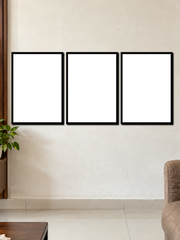 Customised 3-in-1 Premium Photo Frame Set – Personalised Wall Frames