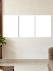 Customised 3-in-1 Premium Photo Frame Set – Personalised Wall Frames