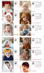 Cute Little Baby Premium Table Desk Calendar