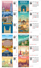 DREAM City Premium Table Desk Calendar