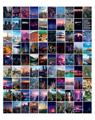 Dynamic City | Super 60 Posters Set