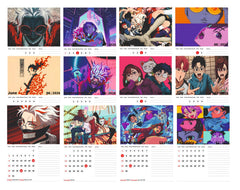 Dan da dan ANIME Premium Table Desk Calendar
