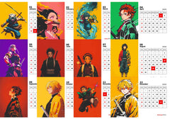 Demon Slayer Premium Table Desk Calendar