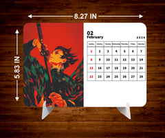 Demon Premium Table Desk Calendar