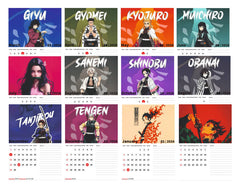 Demon Premium Table Desk Calendar