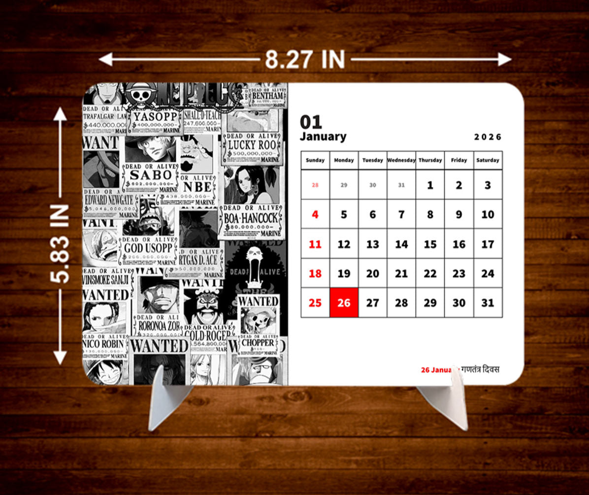 DREAM City Premium Table Desk Calendar