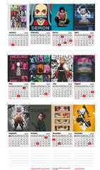 Slayer Premium Table Desk Calendar
