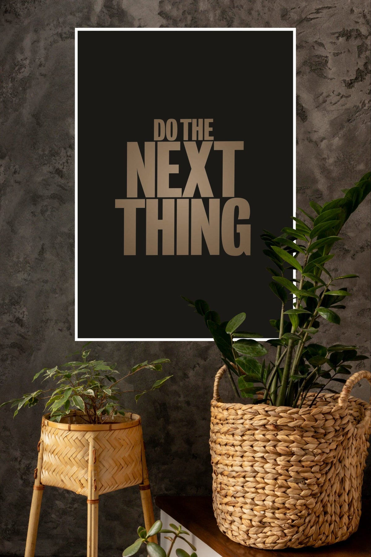 Do The Next Thing Poster | Gym and Motivational Quotes Posters