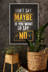 Dont Care Poster | Gym and Motivational Quotes Posters