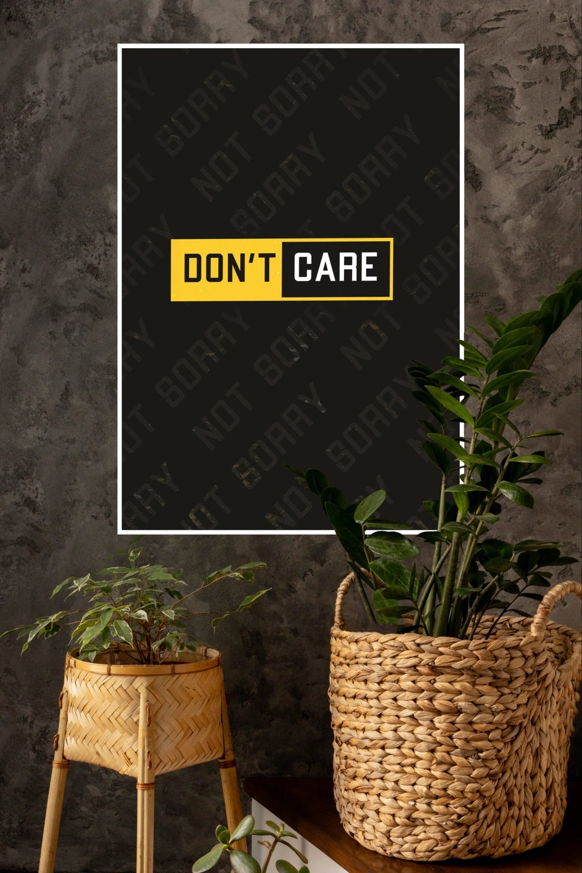 Don'T Say Maybe If You Want to Say No Poster | Gym and Motivational Quotes Posters