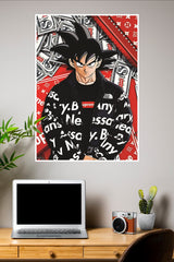 Dope Supreme Goku Poster | Anime Posters