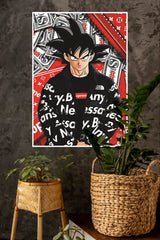 Dope Supreme Goku Poster | Anime Posters