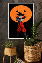 Dragonball Z- Poised Goku Poster | Anime Posters