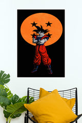 Dragonball Z- Poised Goku Poster | Anime Posters