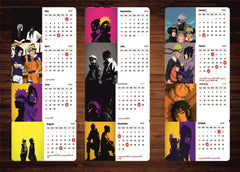 Duo Naruto & Sasuke Premium Table Desk Calendar – 2026