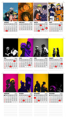 Duo Naruto & Sasuke Premium Table Desk Calendar