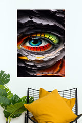 Explosions of Colors Eye Poster | Eyes Posters