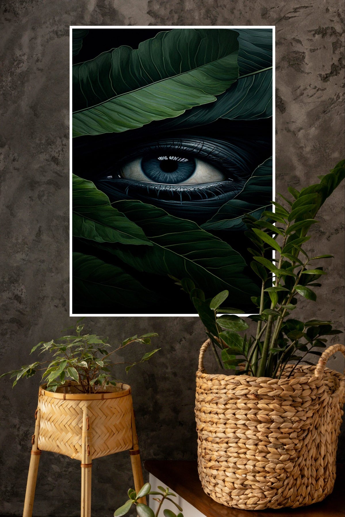 Eye Plant Leaf Poster | Eyes Posters