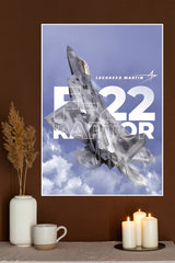 F-22 Raptor Poster | Fighter Plan Posters