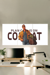 F1 BRAD PITT Poster 3 Split Poster