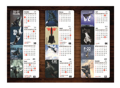 PLANES Premium Table Desk Calendar – 2026