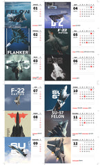 PLANE Premium Table Desk Calendar