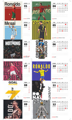 FOOTALL KING Premium Table Desk Calendar