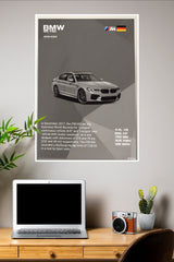 Framex Bmw M5 Super Car Poster | Cars Posters