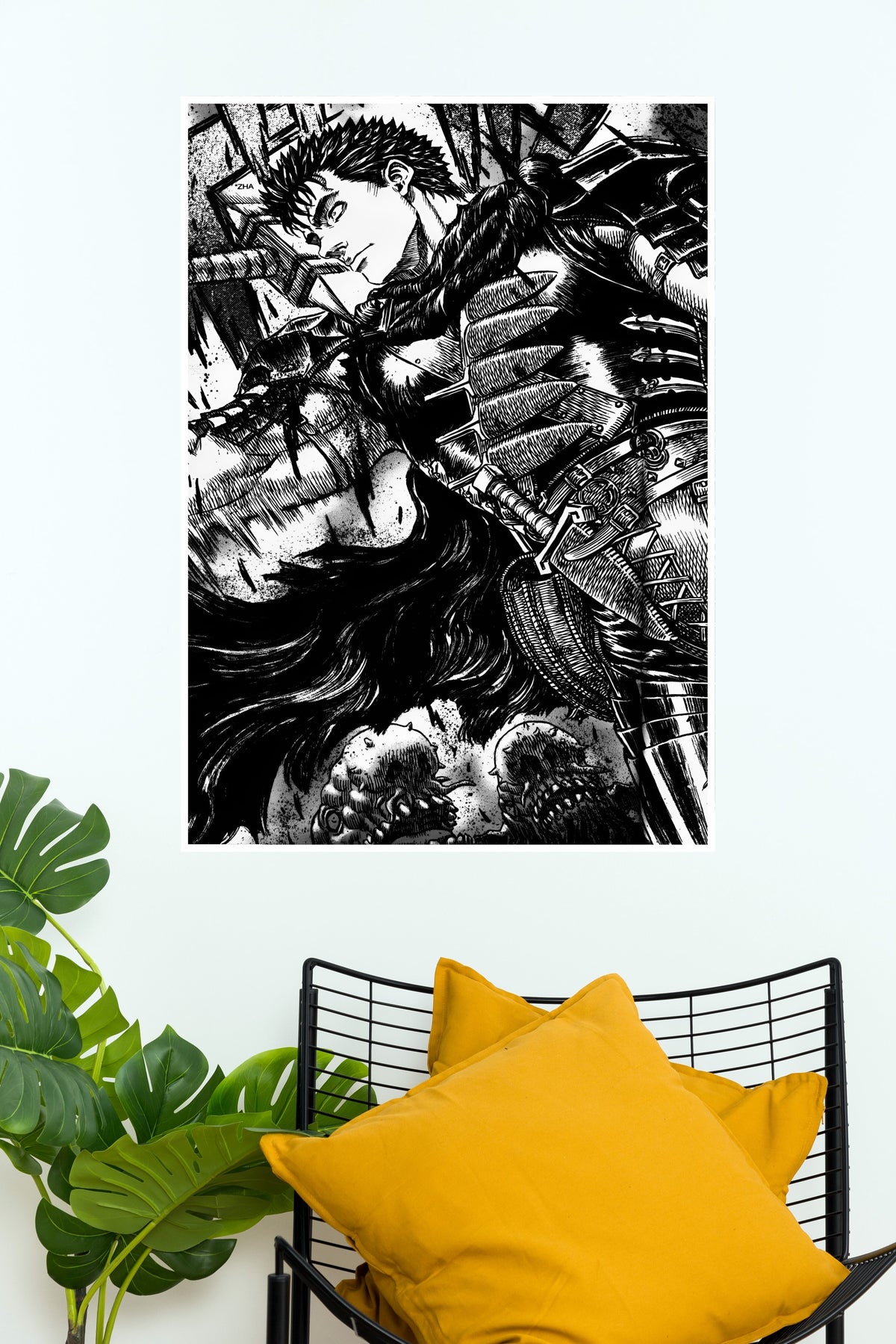 Fictional Character Guts (Berserk) Poster | Anime Posters
